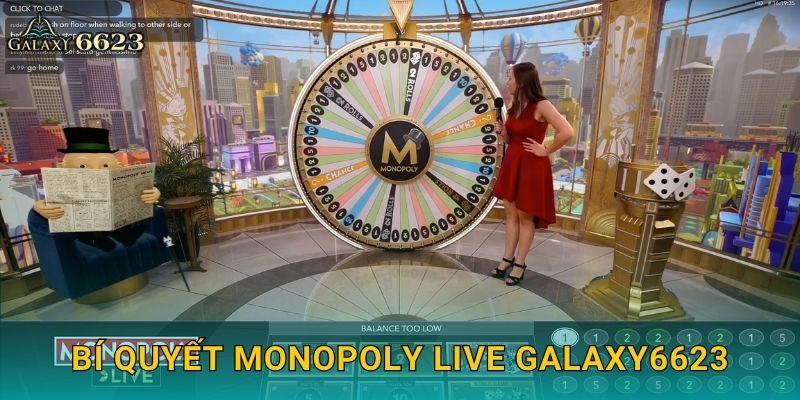 Monopoly Live trực tuyến – Trò chơi tương tác độc lạ tại Galaxy6623 3 Bí quyết Monopoly Live Galaxy6623
